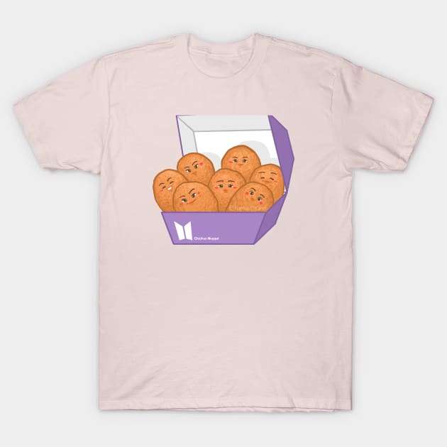 ARMY Chicken Nugget T-Shirt by Khotekmei